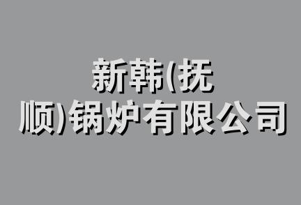 新韩(抚顺)锅炉有限公司