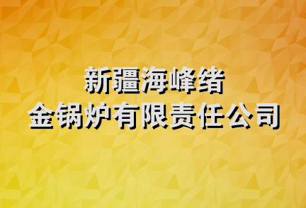 新疆海峰绪金锅炉有限责任公司