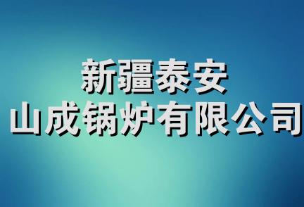 新疆泰安山成锅炉有限公司