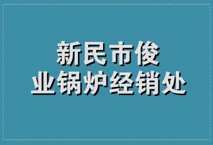 新民市俊业锅炉经销处