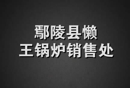 鄢陵县懒王锅炉销售处