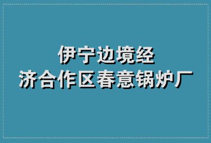 伊宁边境经济合作区春意锅炉厂