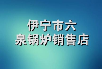 伊宁市六泉锅炉销售店