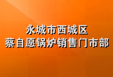 永城市西城区蔡自愿锅炉销售门市部