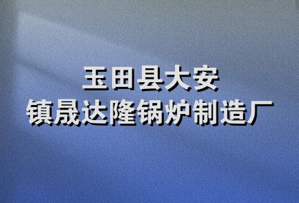 玉田县大安镇晟达隆锅炉制造厂