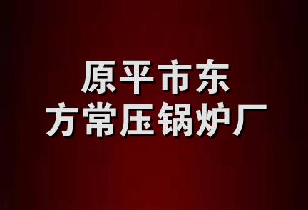 原平市东方常压锅炉厂