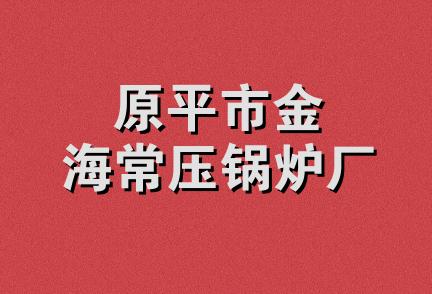 原平市金海常压锅炉厂