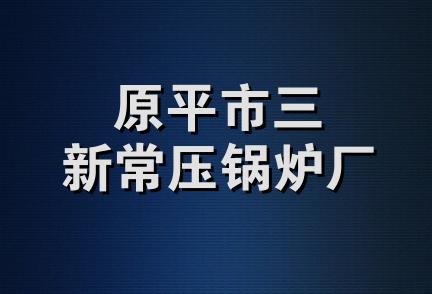 原平市三新常压锅炉厂