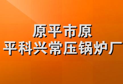 原平市原平科兴常压锅炉厂