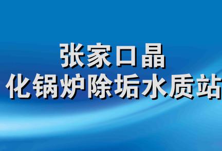 张家口晶化锅炉除垢水质站