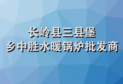 长岭县三县堡乡中胜水暖锅炉批发商店