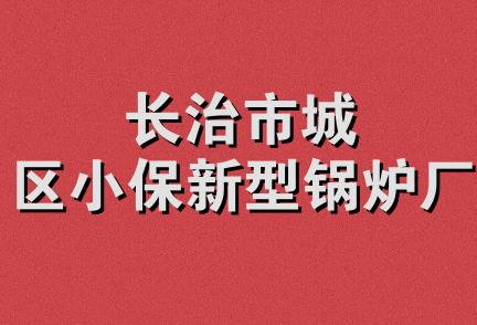 长治市城区小保新型锅炉厂