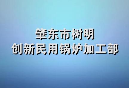 肇东市树明创新民用锅炉加工部