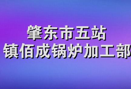 肇东市五站镇佰成锅炉加工部