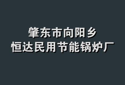 肇东市向阳乡恒达民用节能锅炉厂