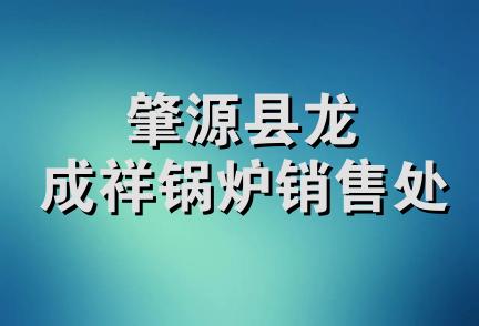 肇源县龙成祥锅炉销售处