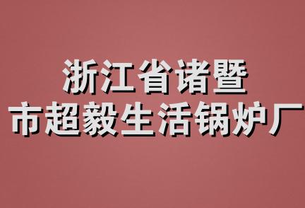 浙江省诸暨市超毅生活锅炉厂