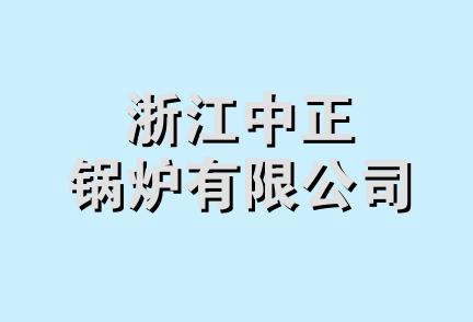 浙江中正锅炉有限公司