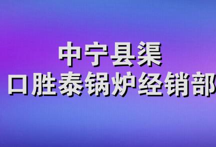 中宁县渠口胜泰锅炉经销部