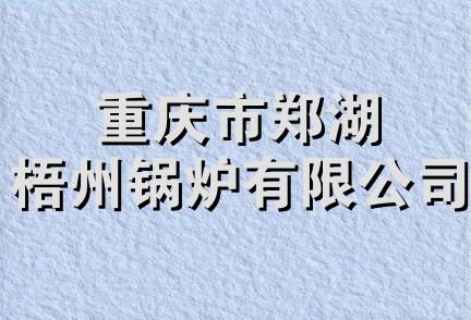 重庆市郑湖梧州锅炉有限公司