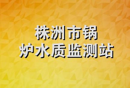 株洲市锅炉水质监测站