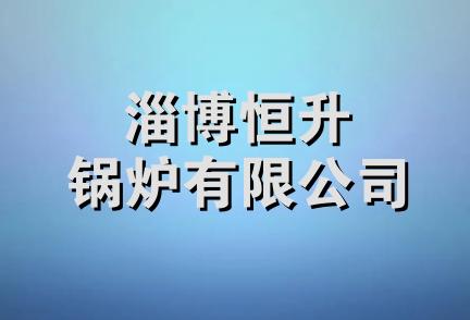 淄博恒升锅炉有限公司