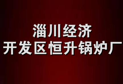 淄川经济开发区恒升锅炉厂