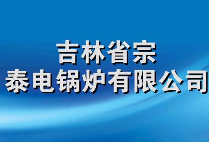 吉林省宗泰电锅炉有限公司