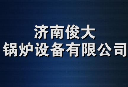 济南俊大锅炉设备有限公司