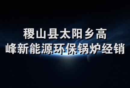 稷山县太阳乡高峰新能源环保锅炉经销部