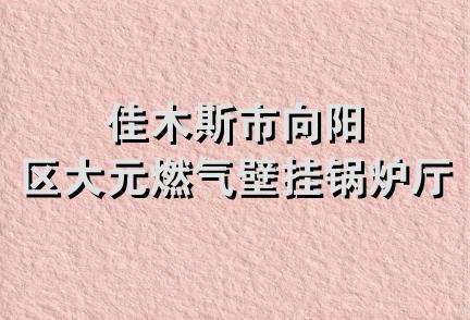 佳木斯市向阳区大元燃气壁挂锅炉厅