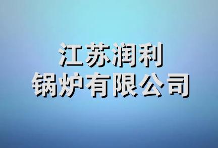 江苏润利锅炉有限公司