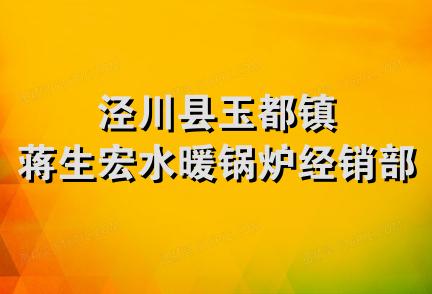 泾川县玉都镇蒋生宏水暖锅炉经销部