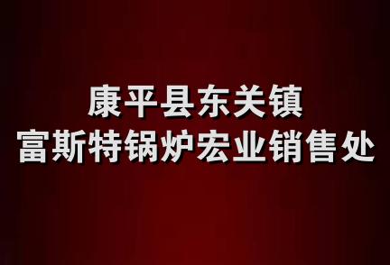 康平县东关镇富斯特锅炉宏业销售处