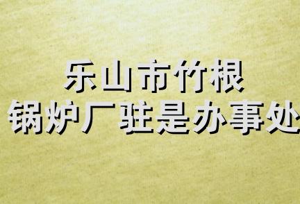 乐山市竹根锅炉厂驻是办事处