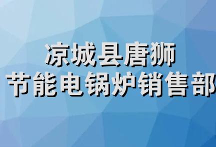 凉城县唐狮节能电锅炉销售部