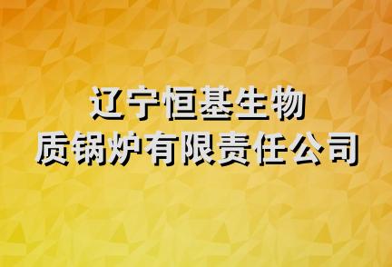 辽宁恒基生物质锅炉有限责任公司