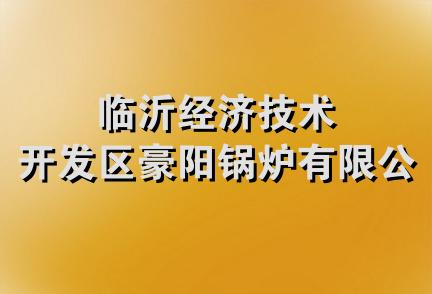 临沂经济技术开发区豪阳锅炉有限公司