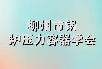 柳州市锅炉压力容器学会