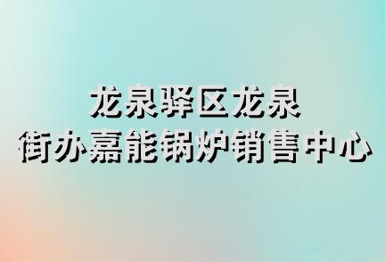 龙泉驿区龙泉街办嘉能锅炉销售中心