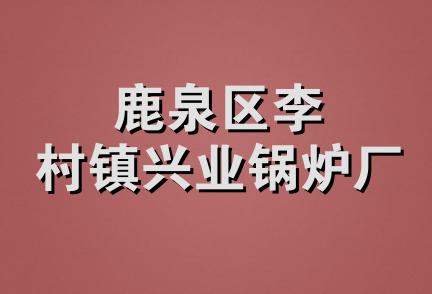 鹿泉区李村镇兴业锅炉厂