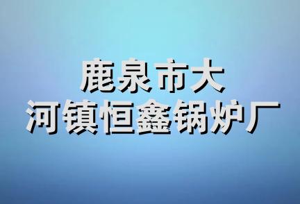 鹿泉市大河镇恒鑫锅炉厂