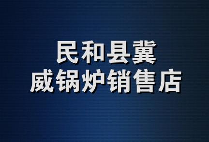 民和县冀威锅炉销售店