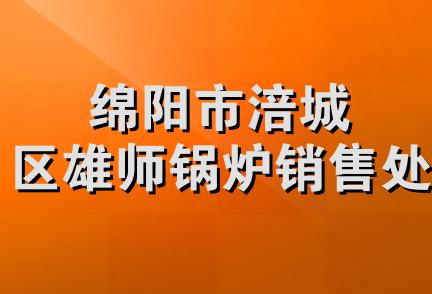 绵阳市涪城区雄师锅炉销售处