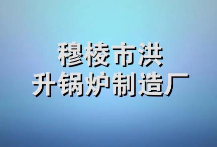 穆棱市洪升锅炉制造厂