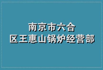 南京市六合区王惠山锅炉经营部