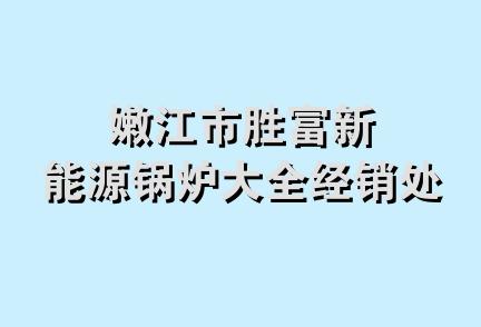 嫩江市胜富新能源锅炉大全经销处