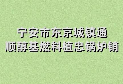 宁安市东京城镇通顺醇基燃料植忠锅炉销售处