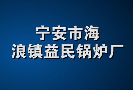 宁安市海浪镇益民锅炉厂