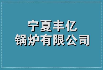 宁夏丰亿锅炉有限公司